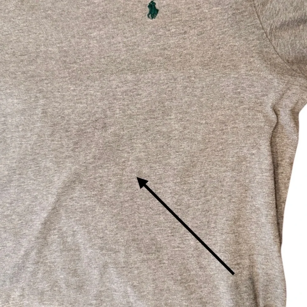 Polo Ralph Lauren Mens XXL Heather Grey Short Sleeve‎ Cotton Pony Logo T-Shirt